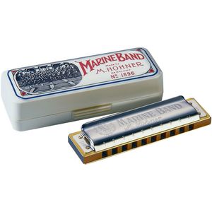 Hohner Marine Band 1896 Classic Harmonica - Key Bb