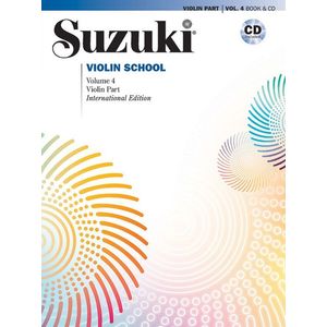 Suzuki Violin School International Edition Book - Volume 4 (CD)