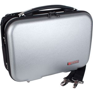 Protec Bb Clarinet ZIP Case with Removable Music Pocket - Sliver