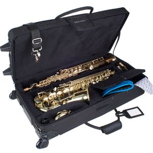 Protec Combination PRO PAC Case with Wheels for Alto/Soprano Saxophone