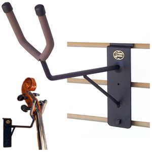 String Swing Upright Bass Neck Support / Cello Hanger - Flat Wall