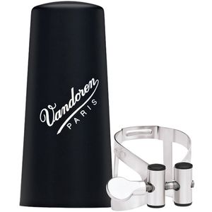 Vandoren MO Bb Clarinet Ligature & Cap - Pewter