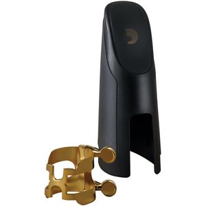 Rico H-Ligature and Cap for Tenor Sax - Gold