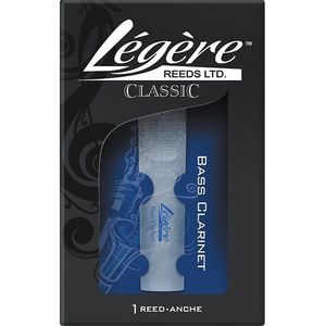 Legere Classic Bass Clarinet Reed - #2, Single