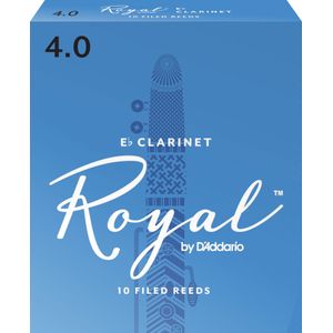 Royal Eb Clarinet Reeds - #4, 10 Box