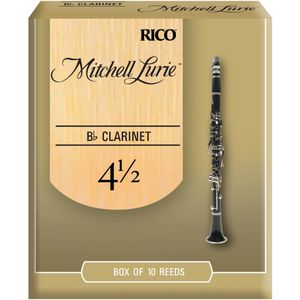 Mitchell Lurie Bb Clarinet Reeds - #4-1/2, 10 Box