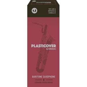 Plasticover Baritone Saxophone Reeds - #1-1/2, 5 Box