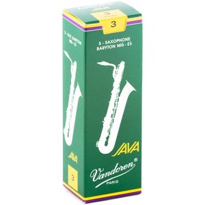 Vandoren Java Baritone Saxophone Reeds - #3, 5 Box