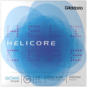 D'Addario Helicore Octave Violin String Set - 4/4, Medium