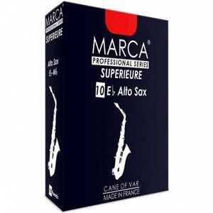 Marca Superieure Alto Saxophone Reeds - #3, 10 Box