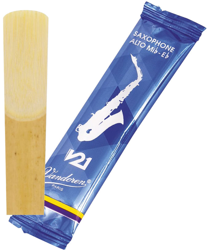 Vandoren V21 Alto Saxophone Reeds 3, 50 Flow Packs Cosmo Music