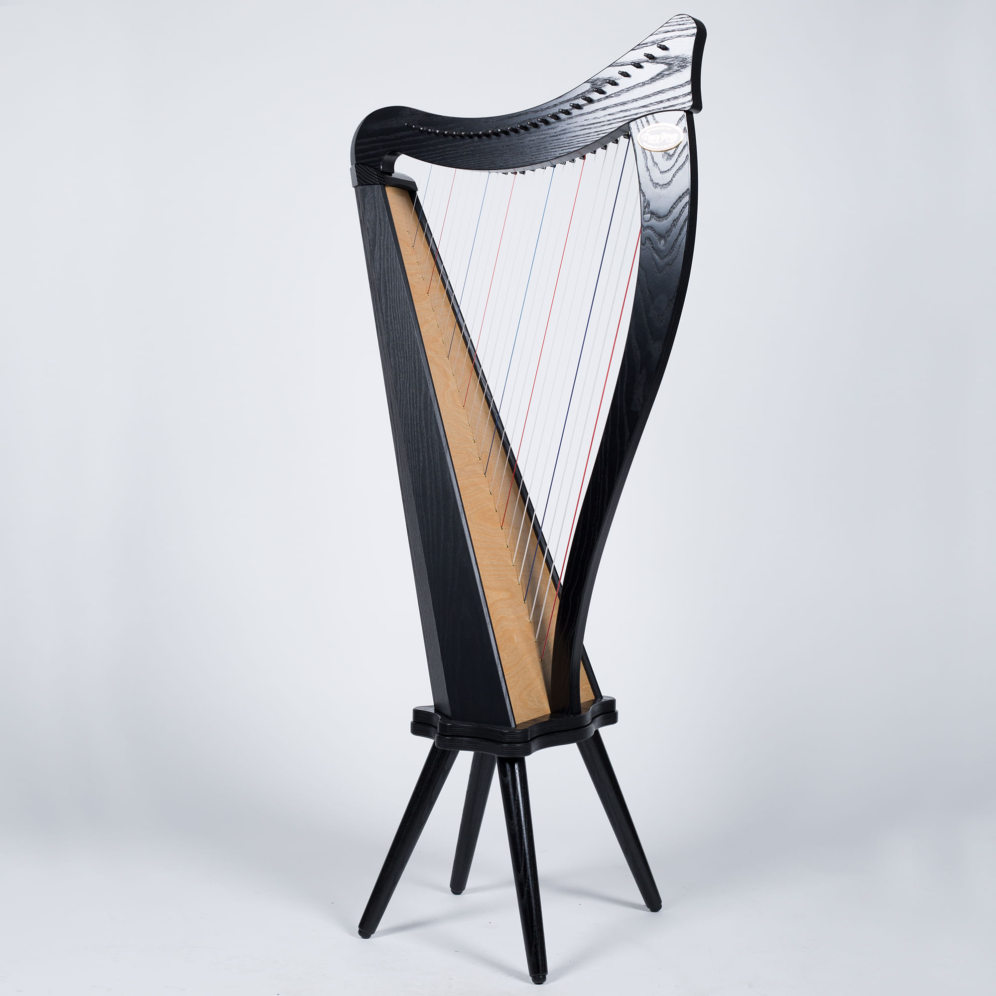 Dusty Strings Ravenna 26 Harp with Full Levers and Stand Cosmo Music