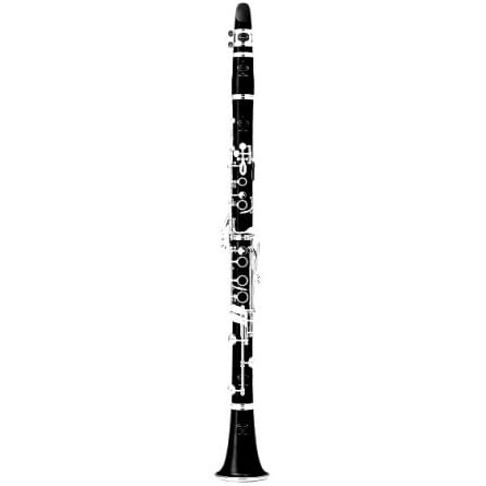 Buffet Crampon R13 Bb Clarinet - Grenadilla, Silver Plated