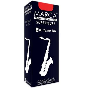 Marca Superieure Tenor Saxophone Reeds - #3, 5 Box