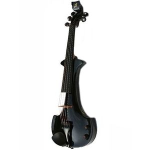 Bridge Lyra Series 5-String Electric Violin Outfit - 4/4, Black