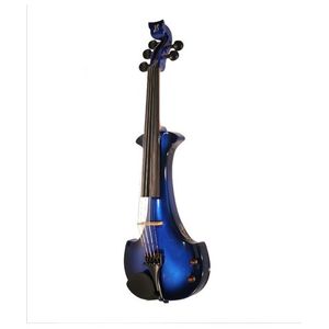 Violin Electric Bridge Lyra EV5 4/4 Outfit Blue/Black