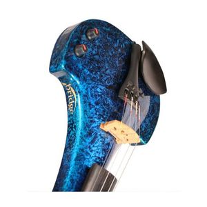 Violin Electric Bridge Lyra EV5 4/4 Outfit Blue Marble