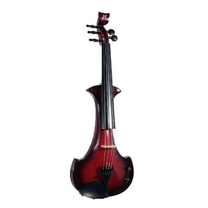 Violin Electric Bridge Lyra EV5 4/4 Outfit Red/Black