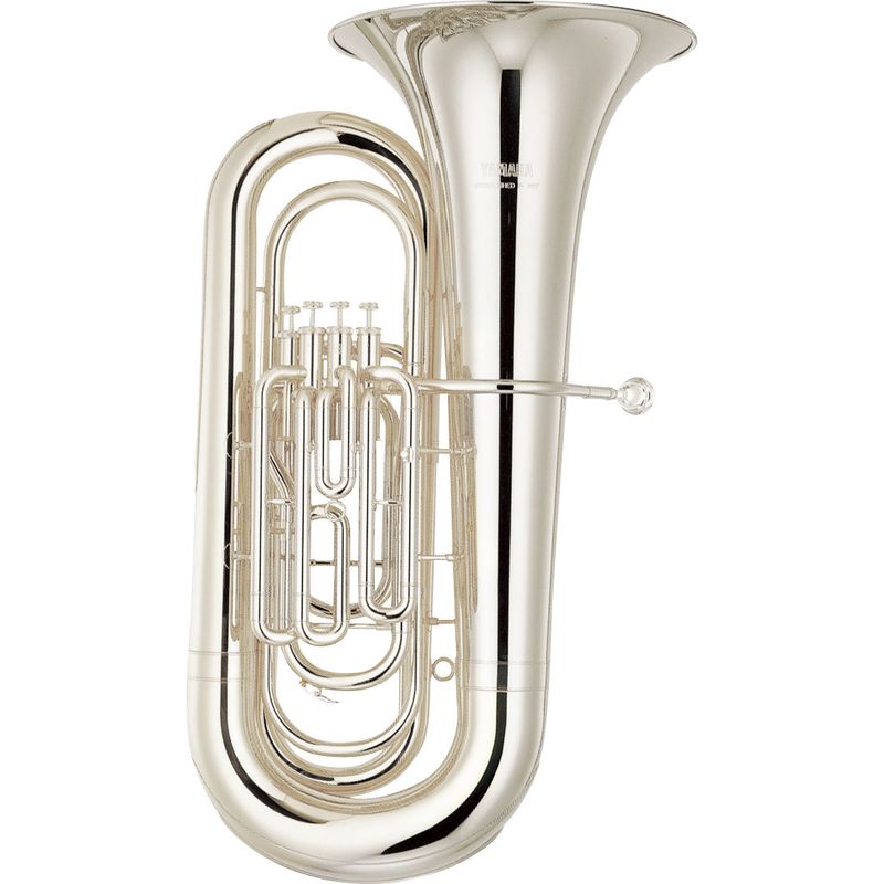 Yamaha YEB-321S Eb Tuba - Silver Plated