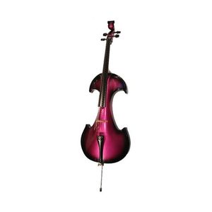 Cello Electric Bridge Draco EC4 4/4 Outfit Purple Marble