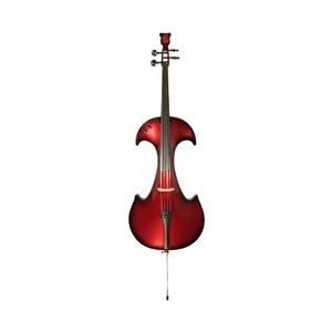 Cello Electric Bridge Draco EC4 4/4 Outfit Red Marble