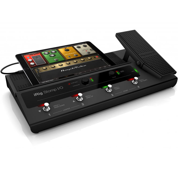 IK Multimedia iRig Stomp I/O Pedalboard Controller