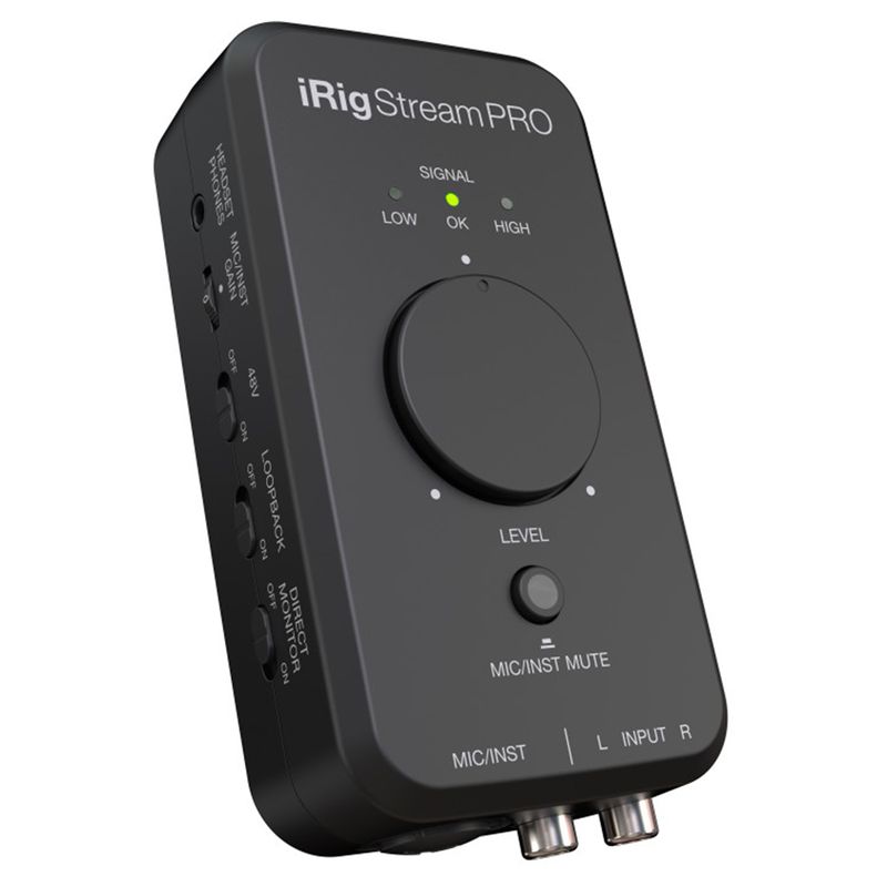 IK Multimedia iRig Stream インターフェース-
