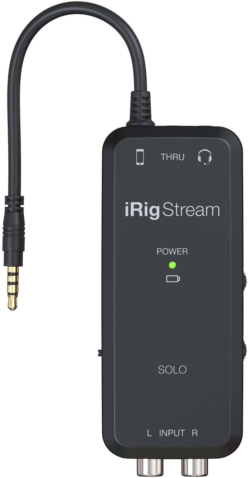 IK Multimedia iRig Stream SOLO Streaming Audio Interface