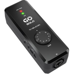 TC Helicon GO SOLO Audio/MIDI Interface for Mobile Devices