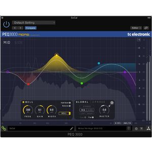 TC Electronic PEQ 3000-DT Desktop-Controlled Plug-In with Hardware