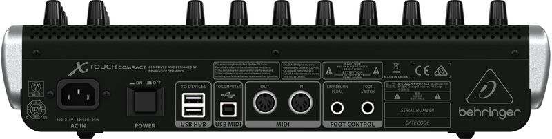 USB/MIDI　Music　Controller　X-TOUCH　Behringer　Universal　Compact　Cosmo