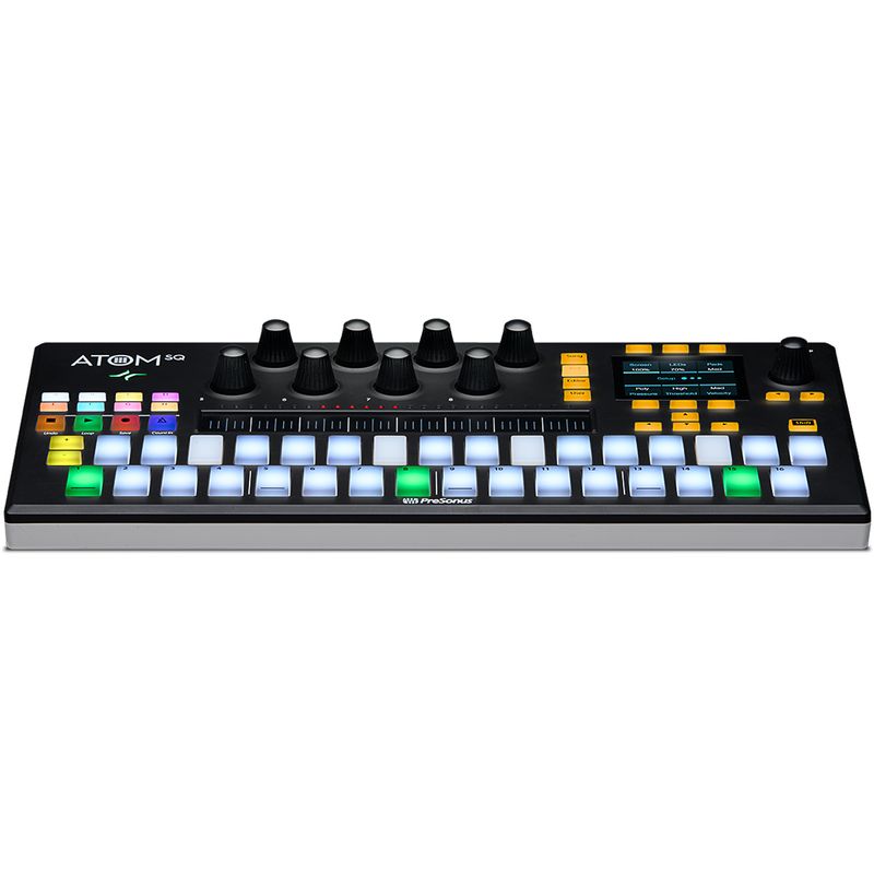 PreSonus ATOM SQ Keyboard/Pad Hybrid MIDI Keyboard/Pad Performance and  Production Controller