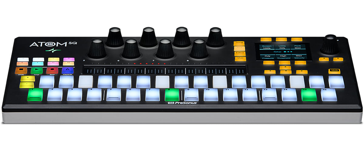 PreSonus ATOM SQ Keyboard/Pad Hybrid MIDI Keyboard/Pad Performance
