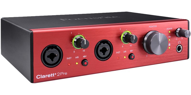 Focusrite Clarett+ 2Pre Audio Interface