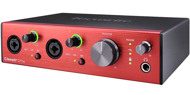 Focusrite Clarett+ 2Pre Audio Interface