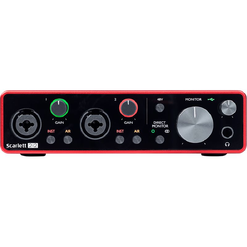 Focusrite Scarlett 2i2 3rd Gen USB Audio Interface - Cosmo Music