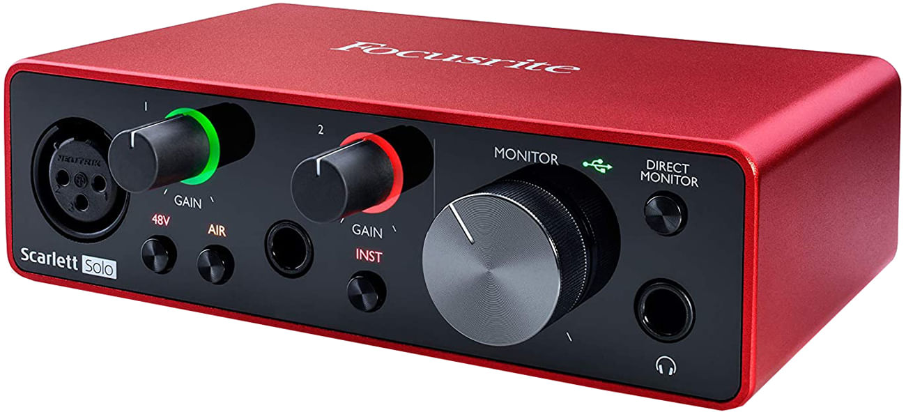 Focusrite Scarlett Solo 3rd Gen. Audio Interface - 815301005179