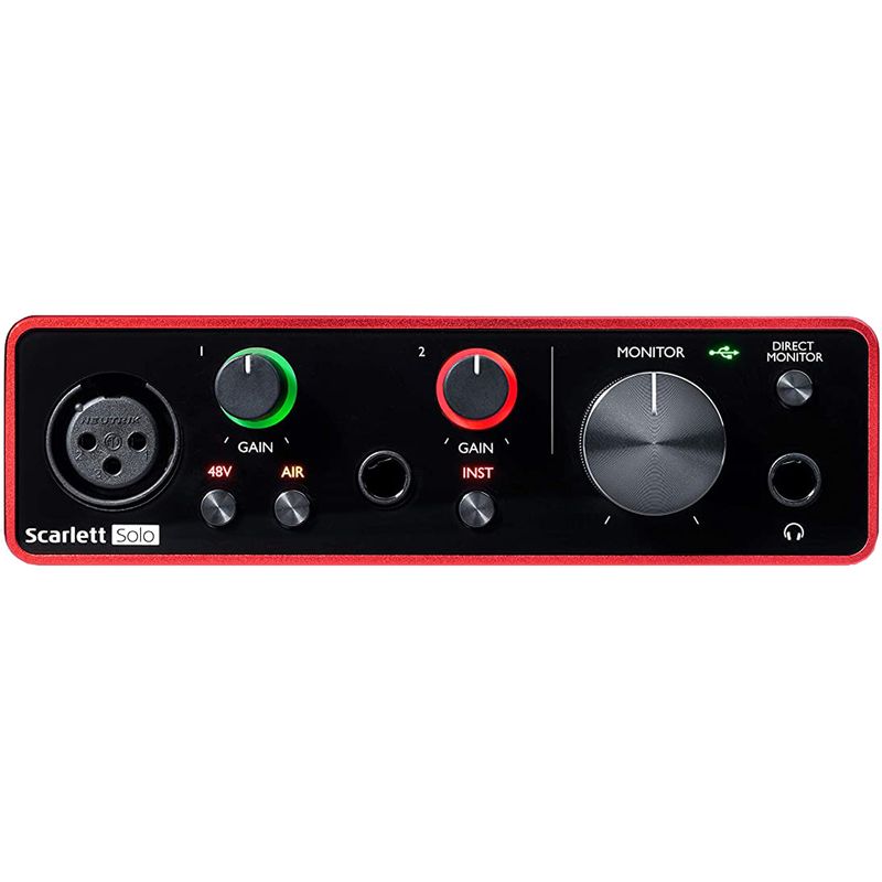 Focusrite Scarlett Solo 3rd Gen USB Audio Interface - Cosmo Music