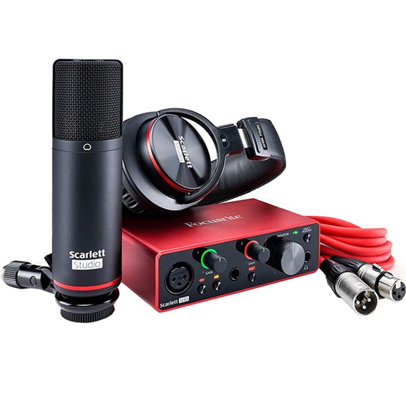 Focusrite Scarlett Solo 3rd Gen Studio Bundle - Interface