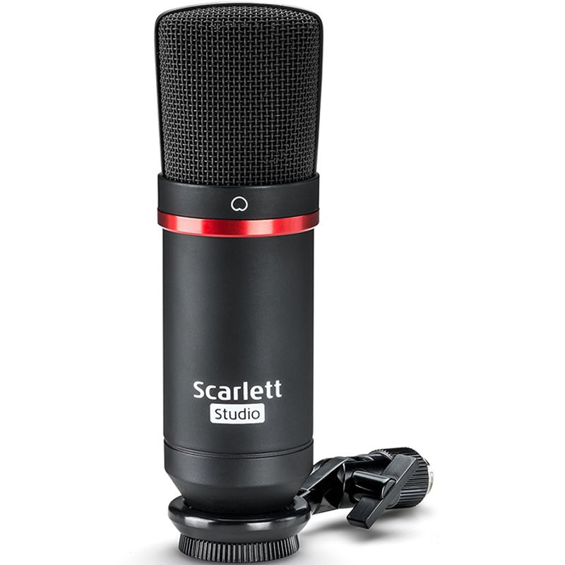 Focusrite Scarlett Solo Studio Pack with Microphone and Headphones