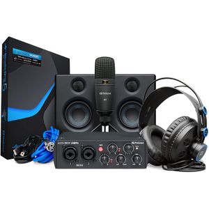 PreSonus AudioBox Studio Ultimate Bundle - 25th Anniversary Matte Black