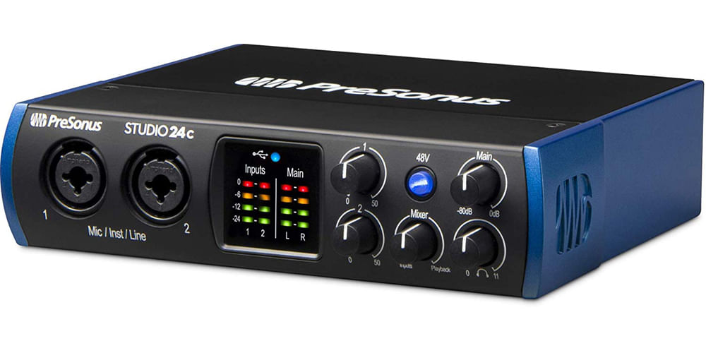 PreSonus Studio 24C USB-C Audio Interface - Cosmo Music