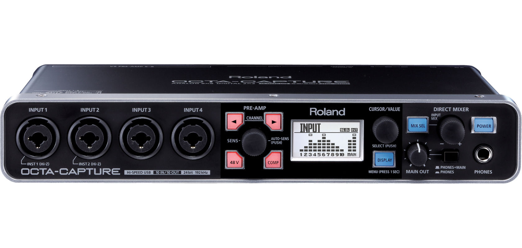 Roland Octa-Capture USB Audio Interface - Cosmo Music