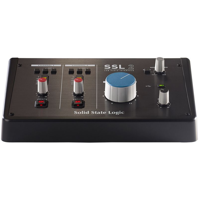 Solid State Logic SSL 2 Desktop 2x2 USB Type-C Audio Interface