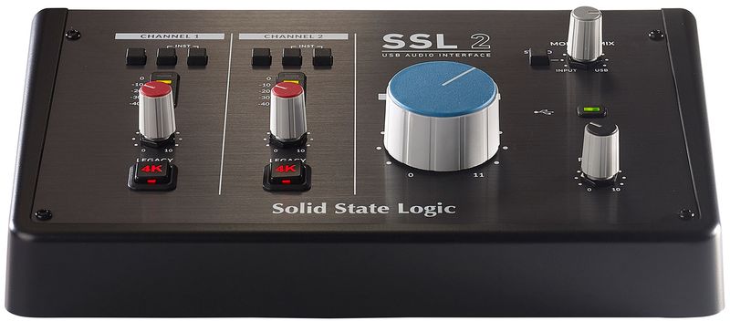 Solid State Logic SSL 2 Desktop 2x2 USB Type-C Audio Interface