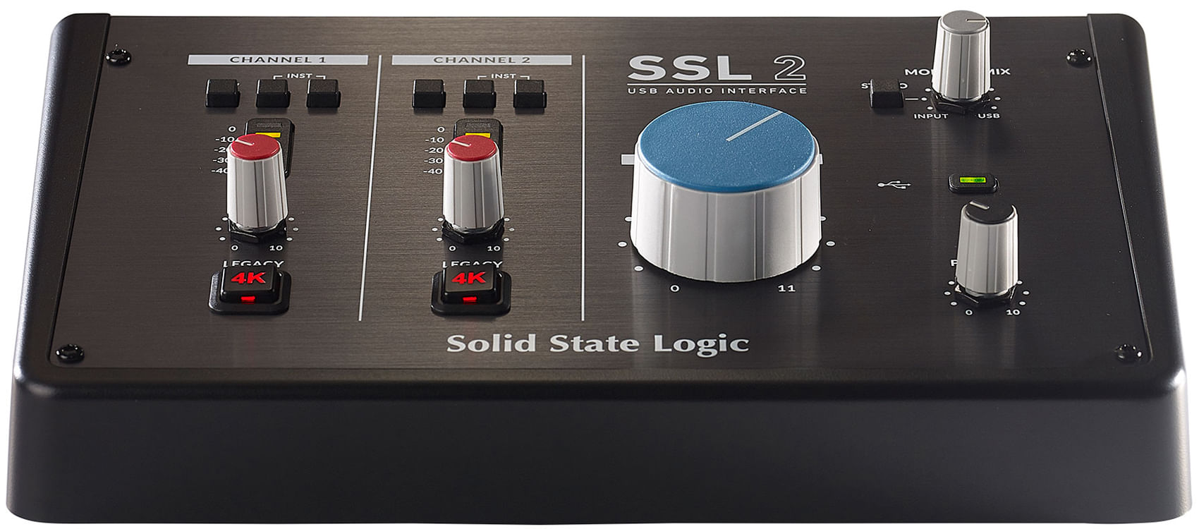 Solid State Logic SSL 2 Desktop 2x2 USB Type-C Audio Interface 
