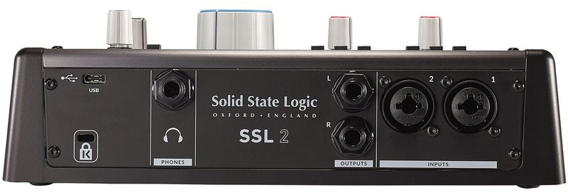 Solid State Logic SSL 2 Desktop 2x2 USB Type-C Audio Interface
