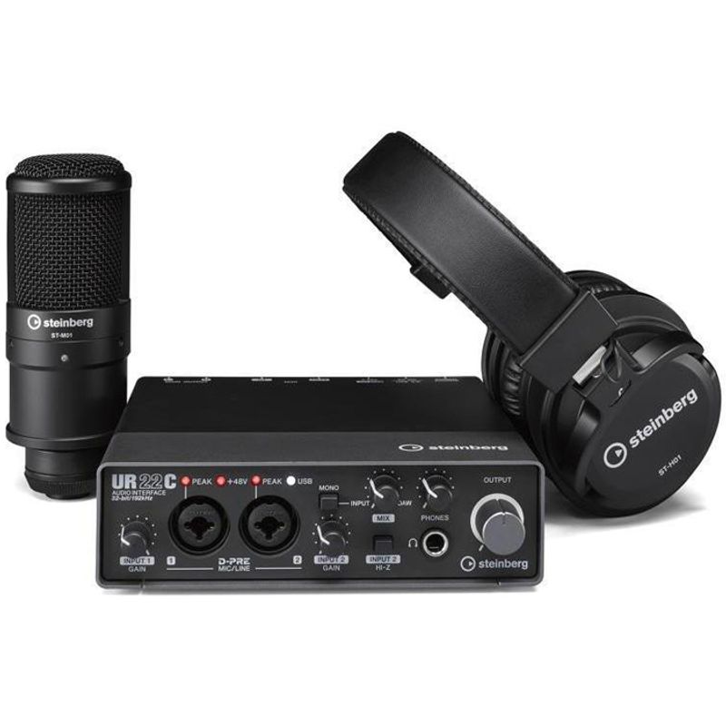 Steinberg UR22C Recording Pack with Interface - Cosmo Music