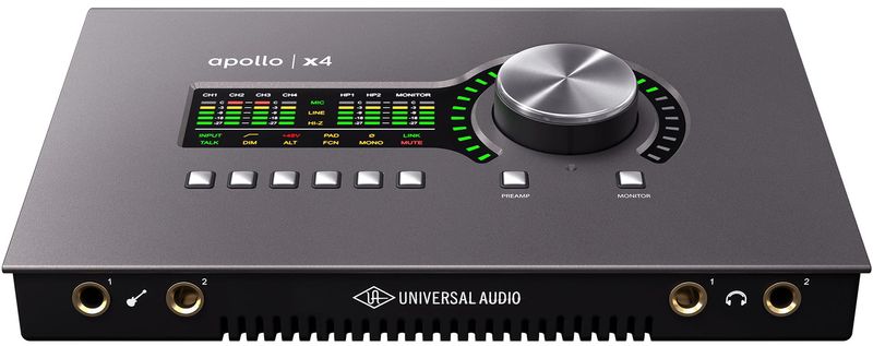 Universal Audio Apollo x4 Heritage Edition Thunderbolt 3 Audio 