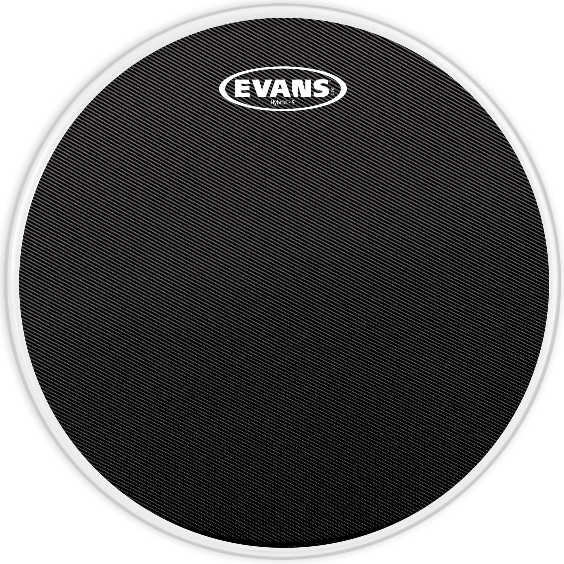 Evans Hybrid White Marching Snare Fell – 13 Zoll, Hochflexibel & Langlebig Für Marschtrommeln